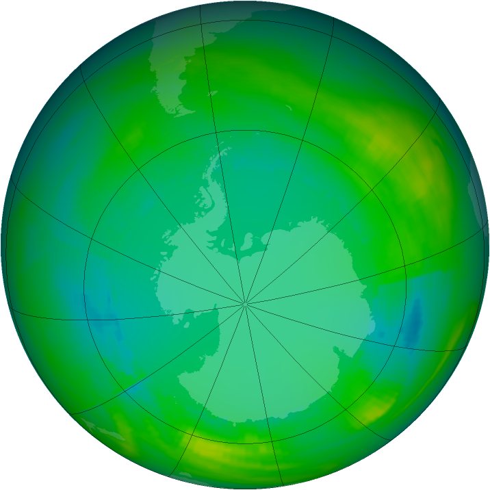 Ozone Map 1979-08-04